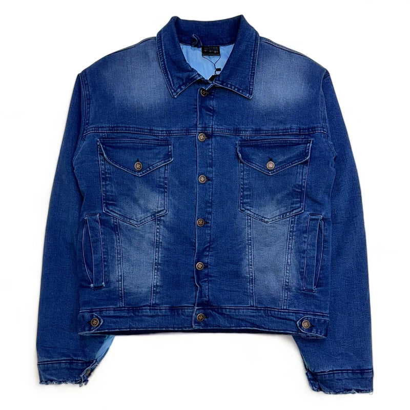 Ishtar (Men's Indigo Blue "Worldwide denim jacket)