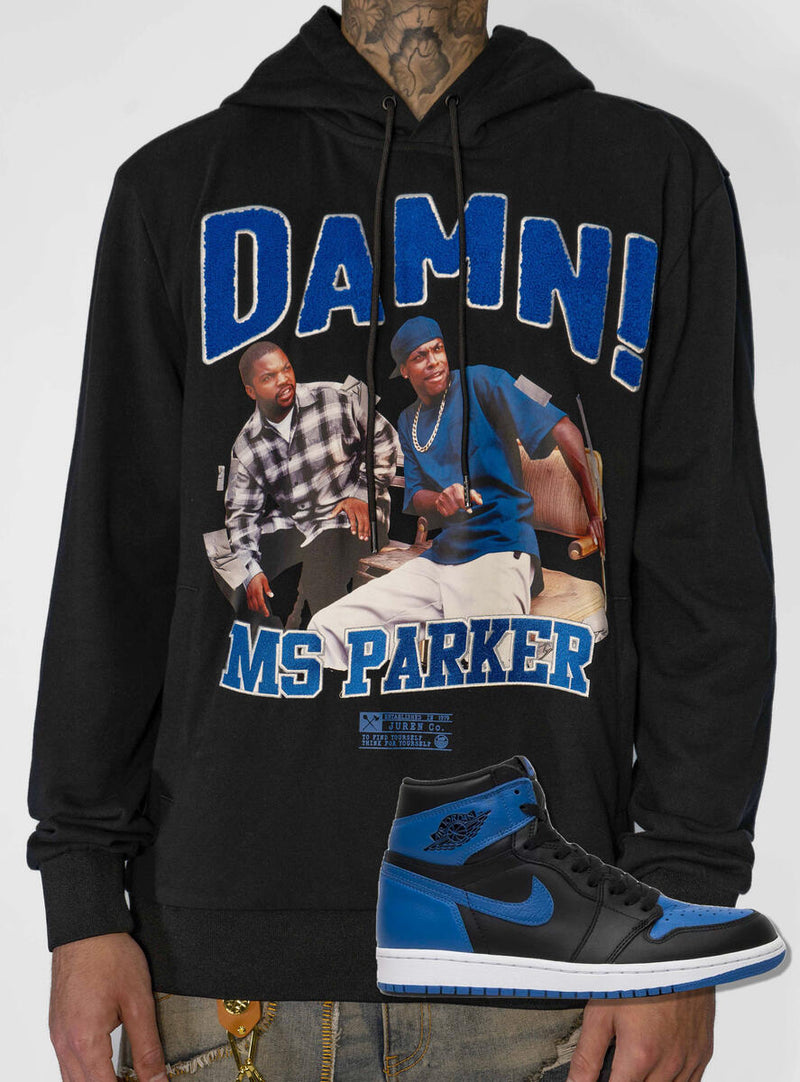 Juren (Black "Damn ms parker hoodie)