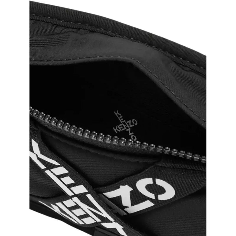 Kenzo (black crossbody logo belt bag)