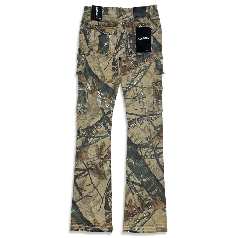 Kindred (Men’s vintage camo Cargo Stacked Jean)