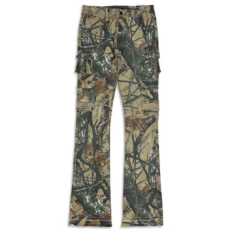 Kindred (Men’s vintage camo Cargo Stacked Jean)