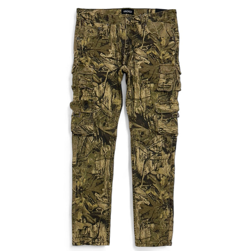 Kindred (Men’s woodland Camo cargo  Jean)