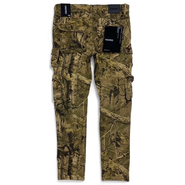 Kindred (Men’s woodland Camo cargo  Jean)