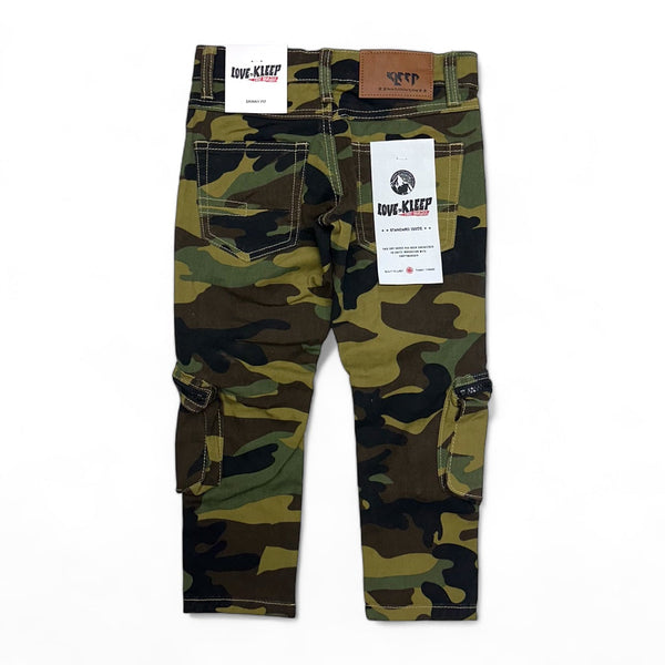 kleep (kids Camo veil cargo pant)