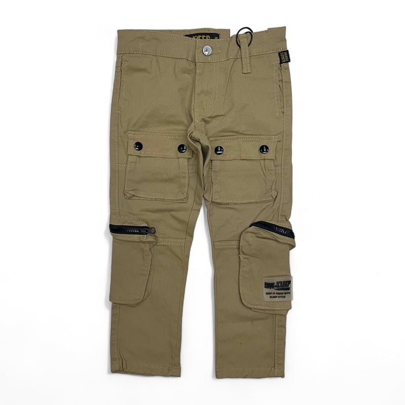 kleep (kids khaki brun cargo pant)