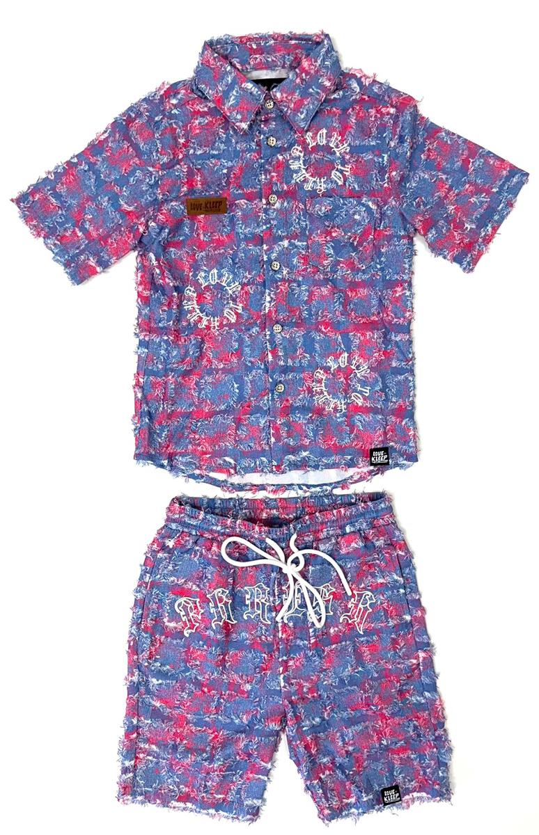 Kleep (Kids Jester Hot Pink Short Set)