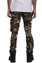 kleep (Men's brown logan twill cargo pocket pant)