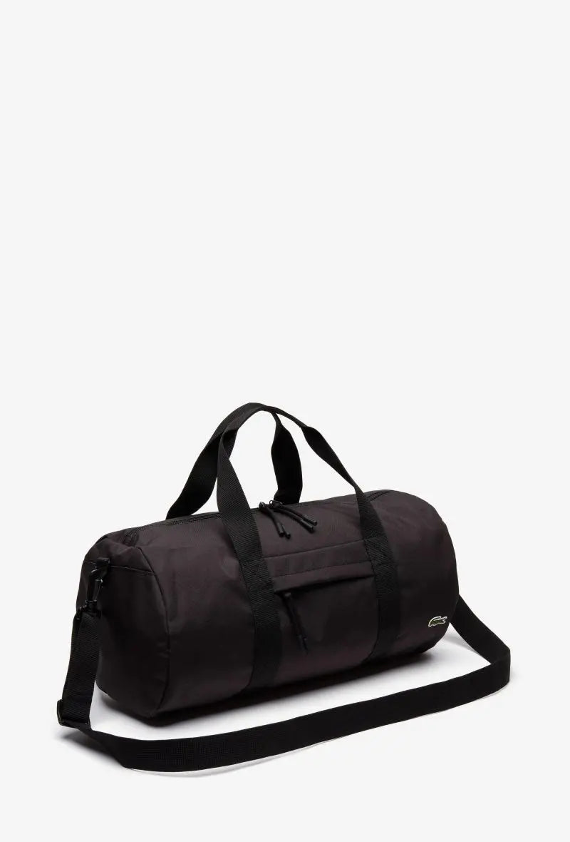 Lacoste (Black Neo Croc Canvas roll bag)