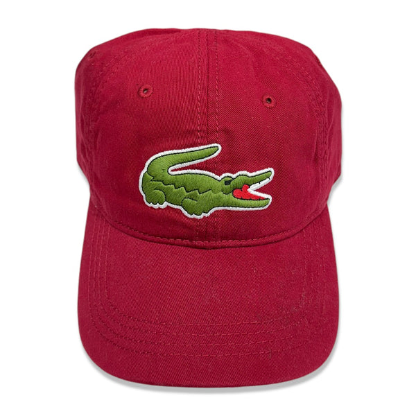 Lacoste (Men's bordeaux croc gabardine cap) RK8217 51 476