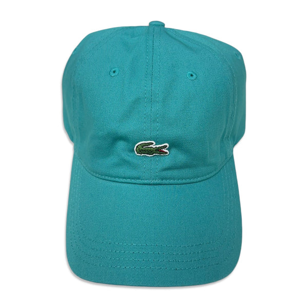 Lacoste (Men's green small croc gabardine cap) RK4714 51 S5J