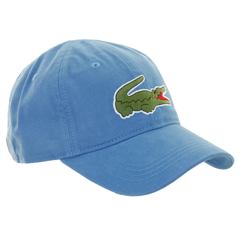 Lacoste (Men's ocean blue croc gabardine cap) RK8217 51 CQK