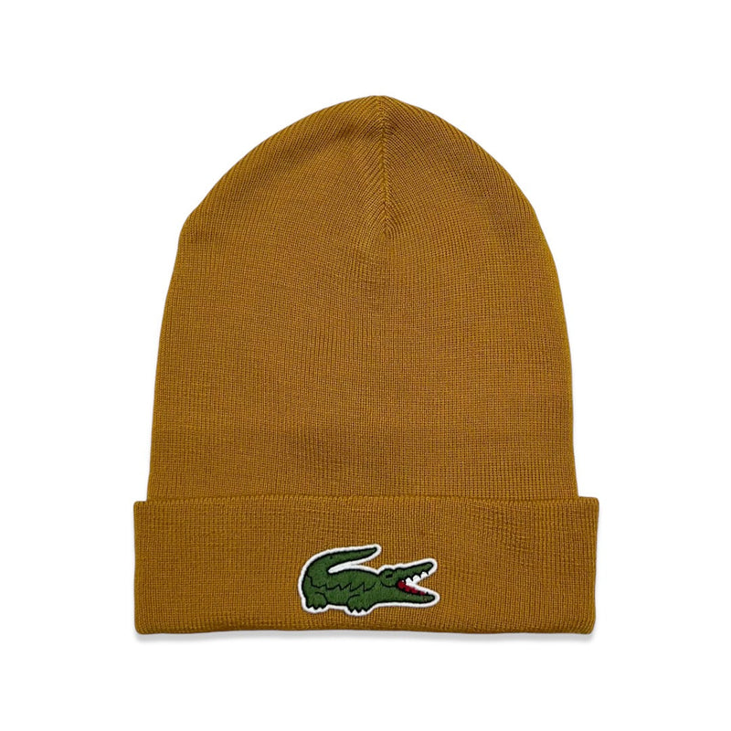 Lacoste (Men's orange beanie Blend Knit)