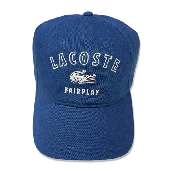 Lacoste (Men's philippines blue fairplay gabardine cap) RK9266 51 NE8