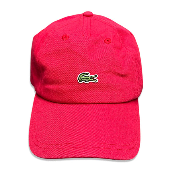 Lacoste (Men's red small croc gabardine cap) RK4863 51 240