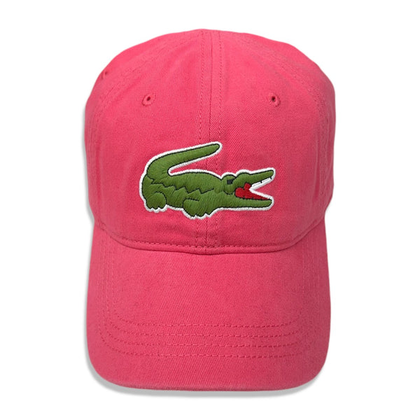 Lacoste (Men's sirop pink croc gabardine cap) RK8217 51 JDY