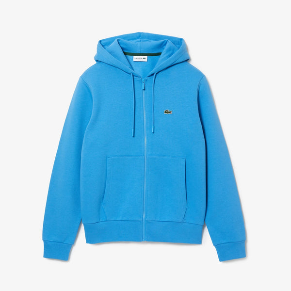 Lacoste (Men’s Blue fleece zip hoodie)