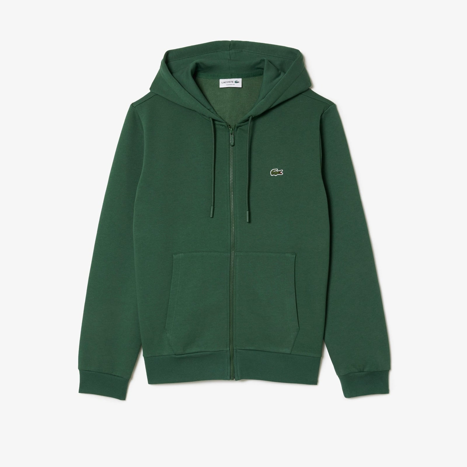 Lacoste Full Zip Hoodie Green hot Size 6 - XL Jacket NWT