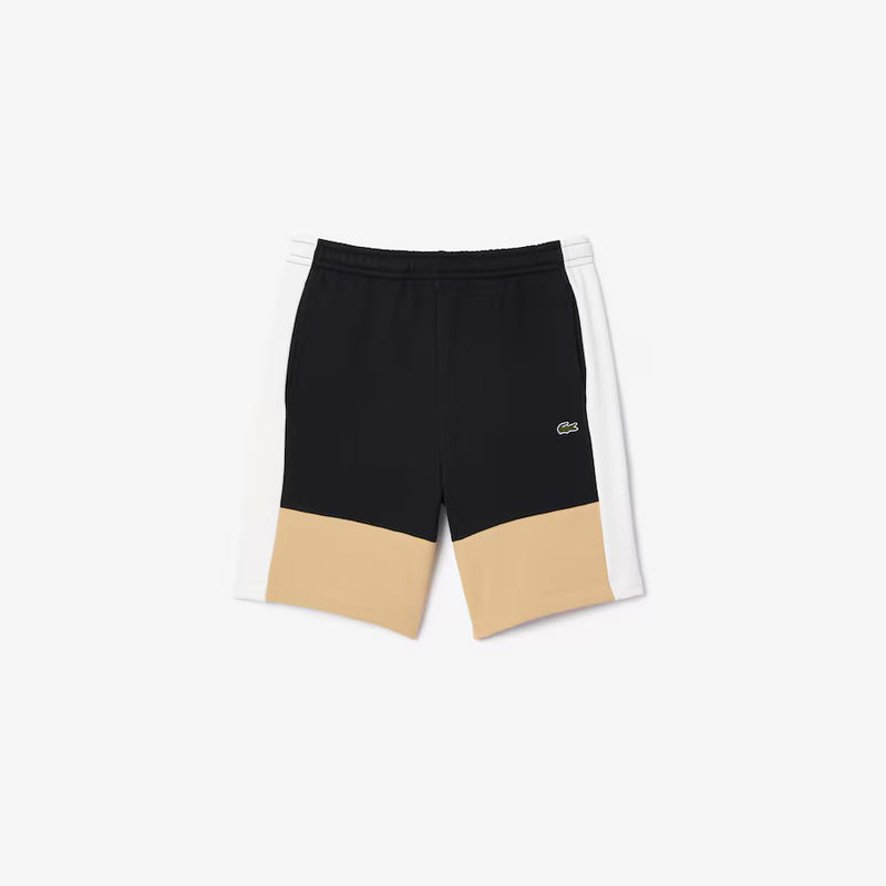 Lacoste (Black/Beige Colorblock Short Set)