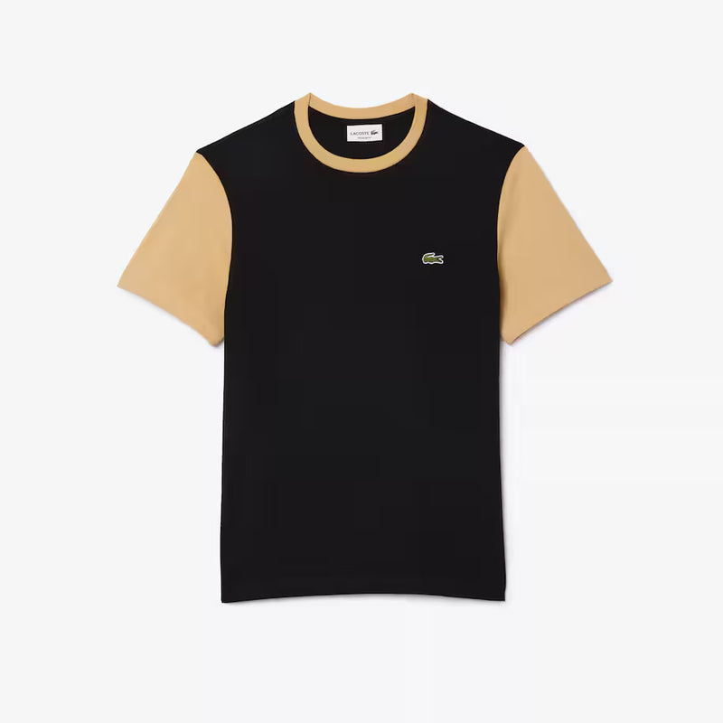 Lacoste (Black/Beige Colorblock Short Set)