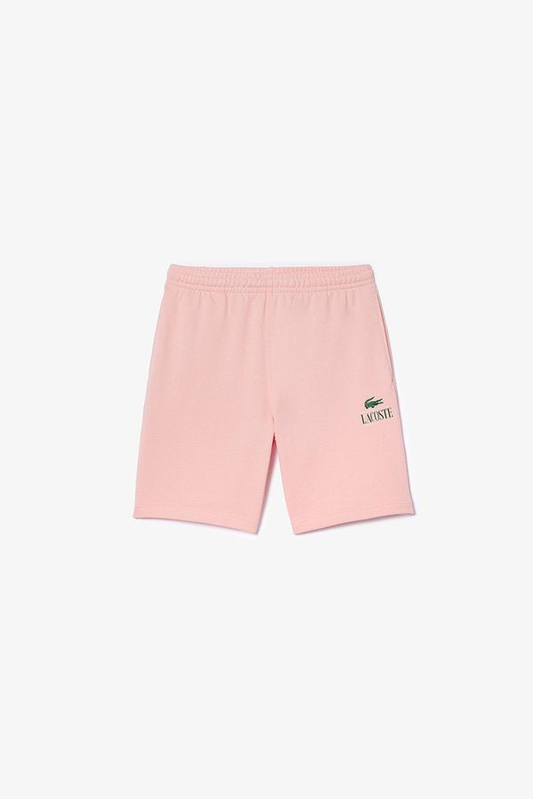 Lacoste (Pink Logo Branded Short Set)