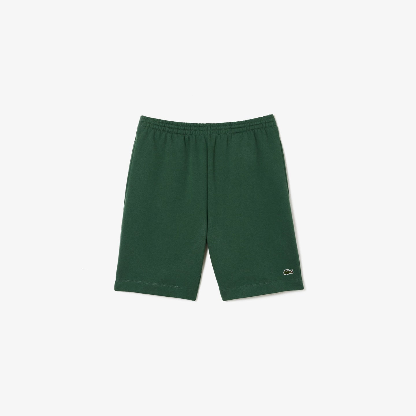 Lacoste Men's Organic Cotton Fleece Shorts GH9627-51-132 Green