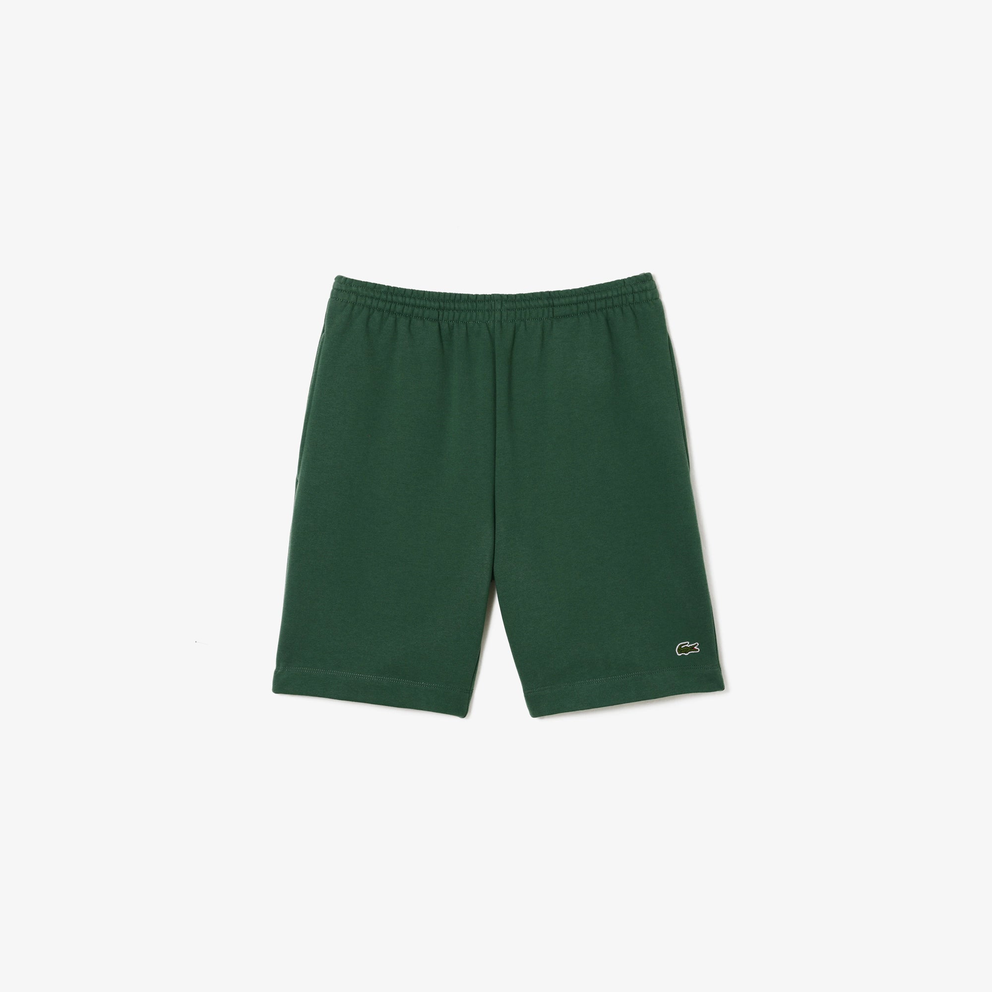 Lacoste Men's Organic Cotton Fleece Shorts GH9627-51-132 Green