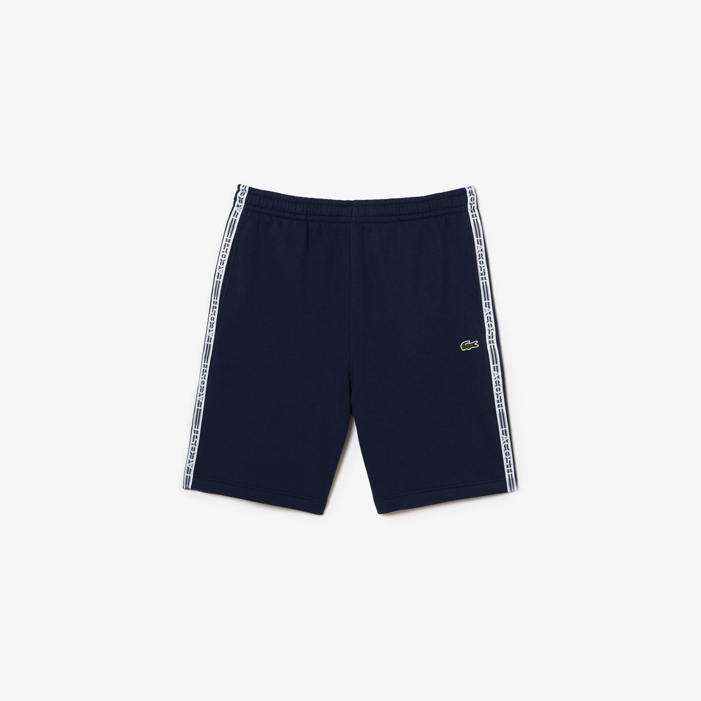 Lacoste Men's Cotton Flannel Jogger Shorts GH5074-51-166 Navy blue