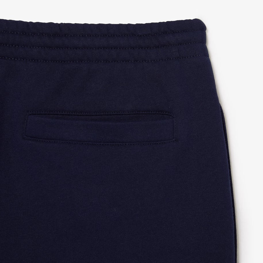 Lacoste Men's Organic Cotton Fleece Shorts GH9627-51-166 Navy Blue