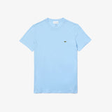 Lacoste (Men's Crew Neck Pima Cotton Jersey Blue T-Shirt)