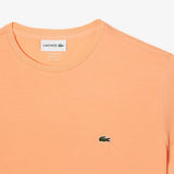 Lacoste (Men's Crew Neck Pima Cotton Jersey Light orange T-Shirt)