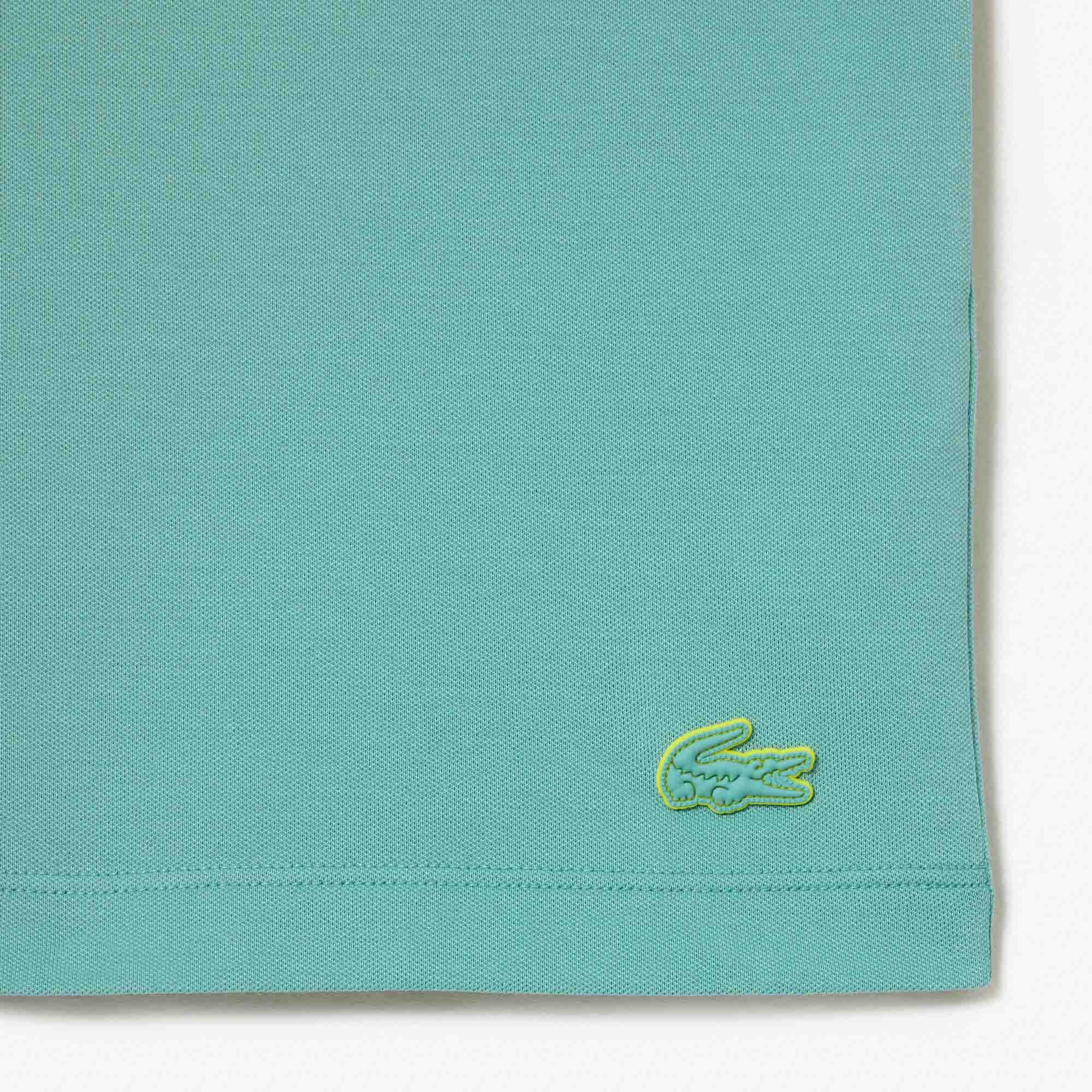 Lacoste (Men's Green loose fit organic cotton t-shirt)