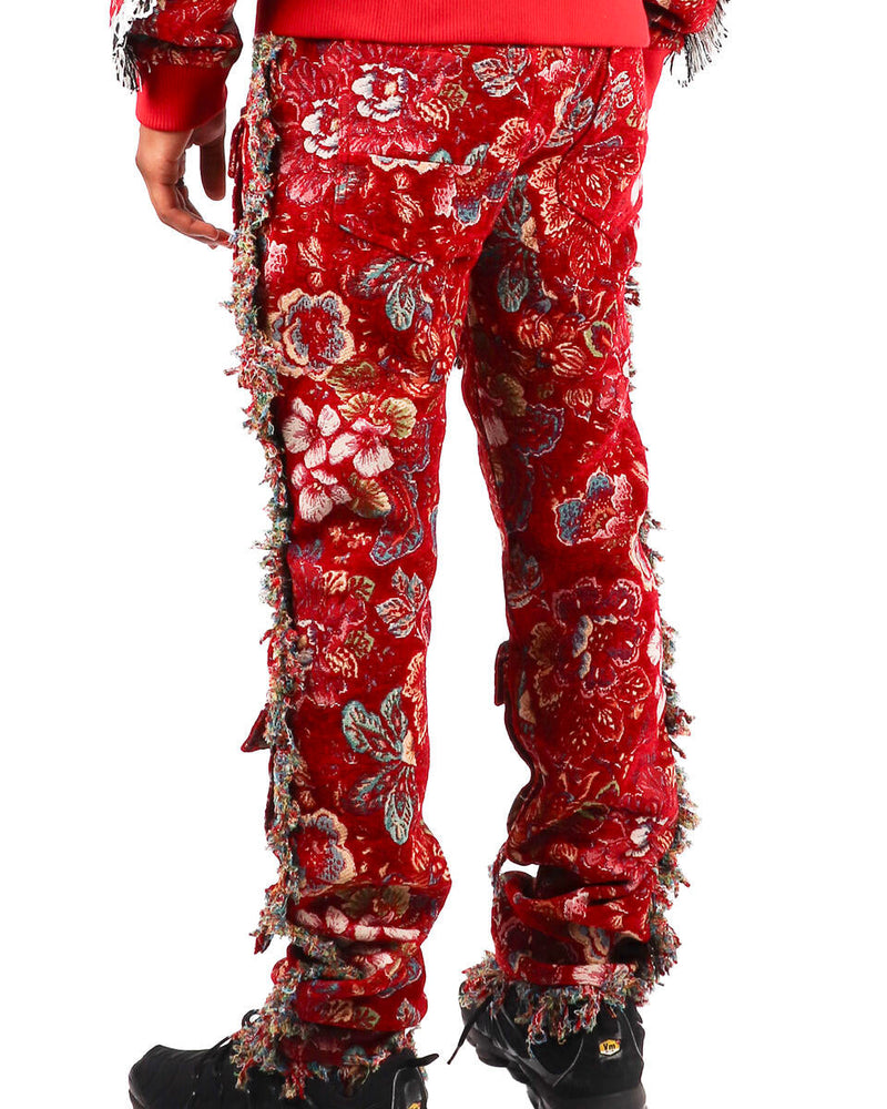 Majestik (Men’s red tapestry pant)