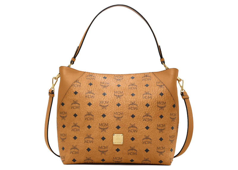 Mcm (Medium Visetos Cognac karla Hobo Bag)