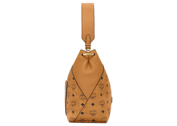 Mcm (Medium Visetos Cognac karla Hobo Bag)