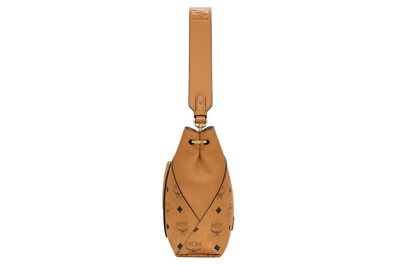 Mcm (Visetos Cognac Klara Shoulder Bag)