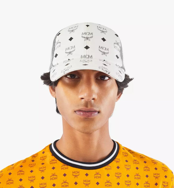 Mcm (White Classic Mesh Cap in Visetos)