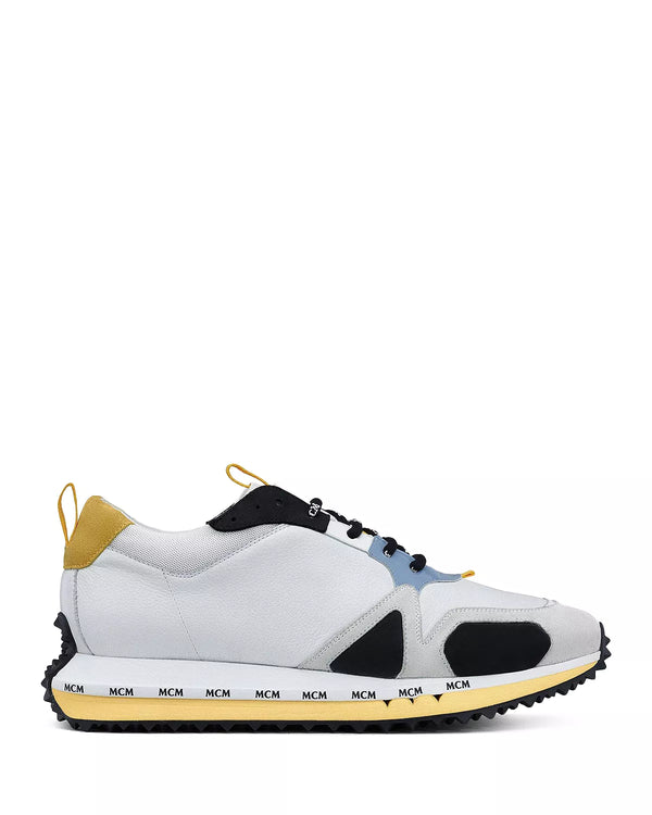 MCM (women yellow/black Mach 76 Lace Up sneaker)