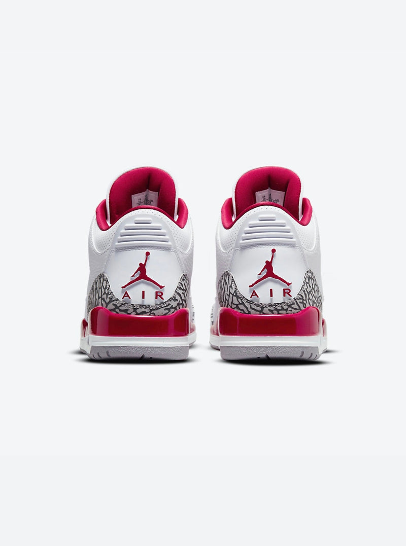 Nike Air Jordan 3 Retro 'Cardinal Red' 2022