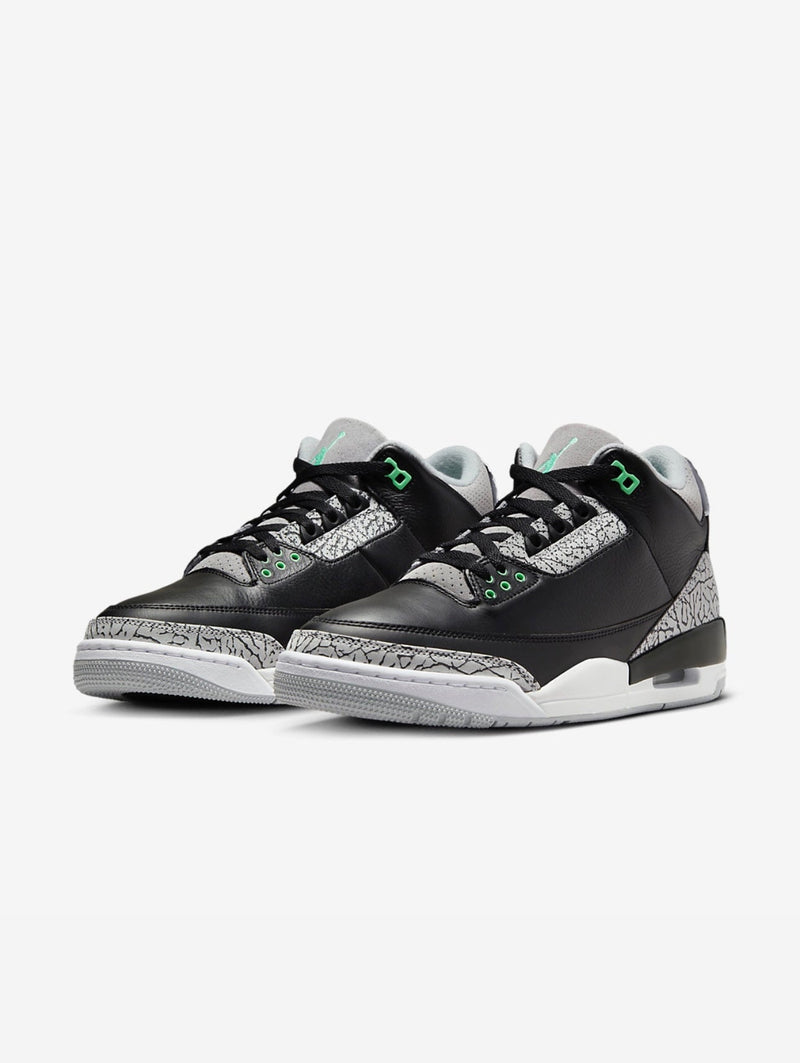 Nike Air Jordan 3 Retro 'Green Glow' 2024