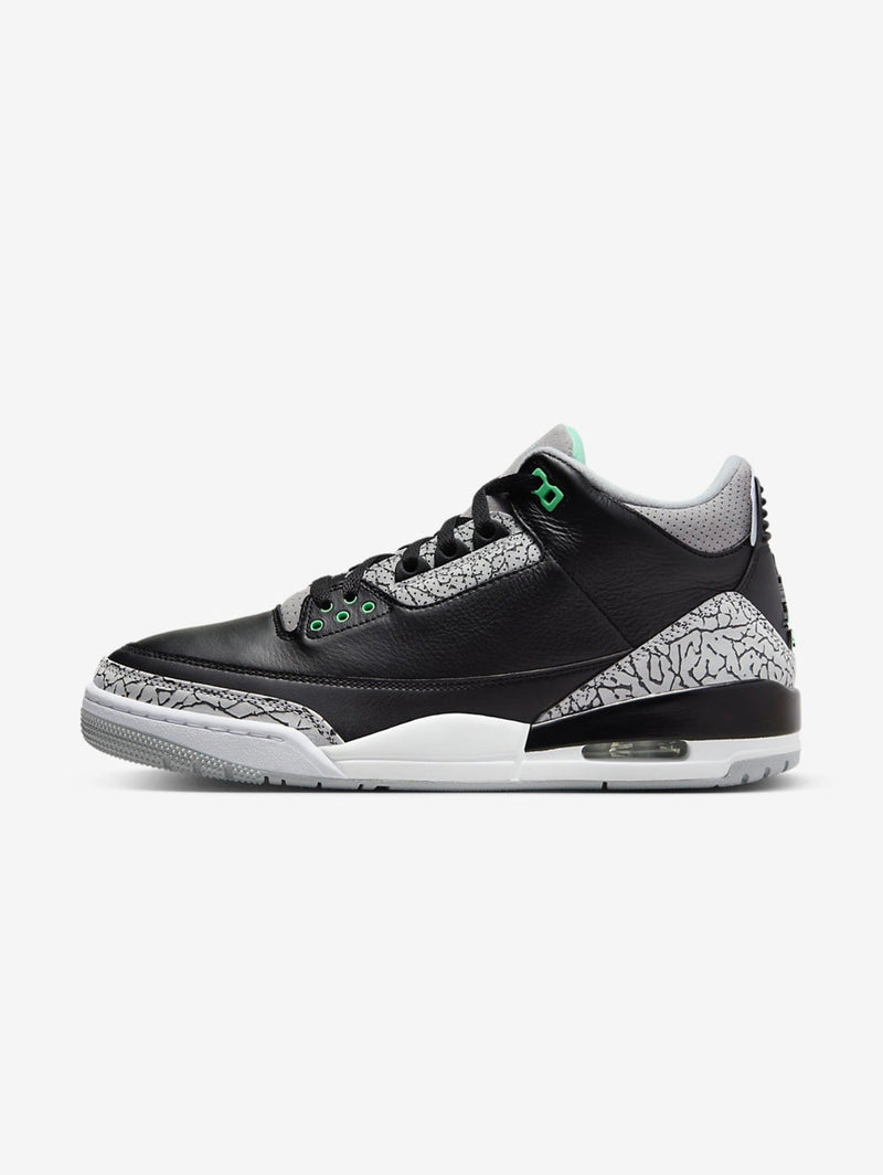 Nike Air Jordan 3 Retro 'Green Glow' 2024