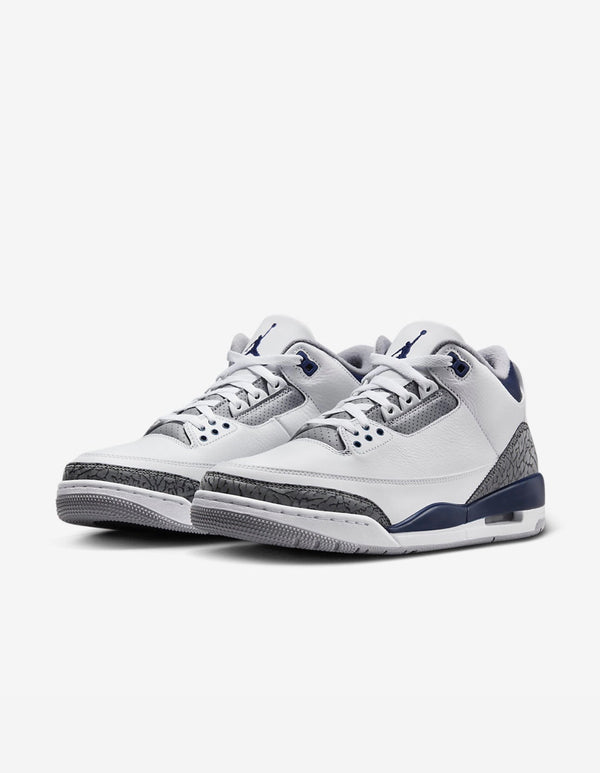 Nike air jordan 3 Retro 'Midnight Navy' 2023