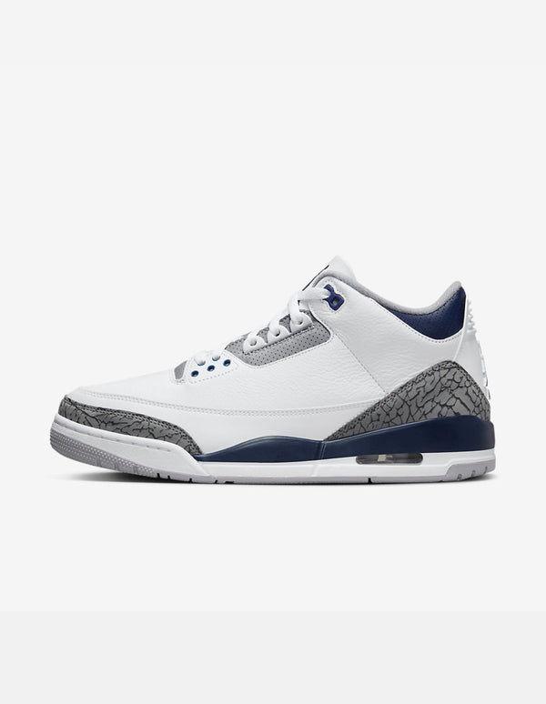 Nike air jordan 3 Retro 'Midnight Navy' 2023