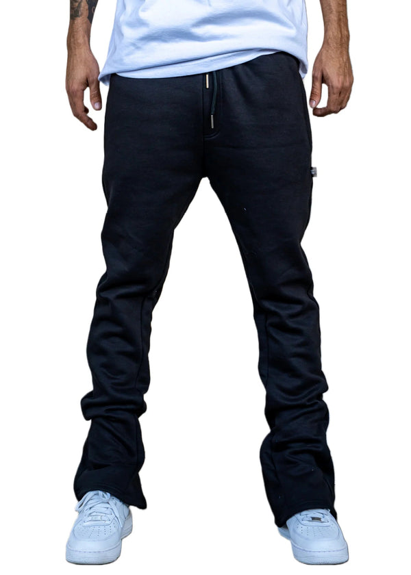 Ninefive (Black Essentials Stacked Sweatpants)