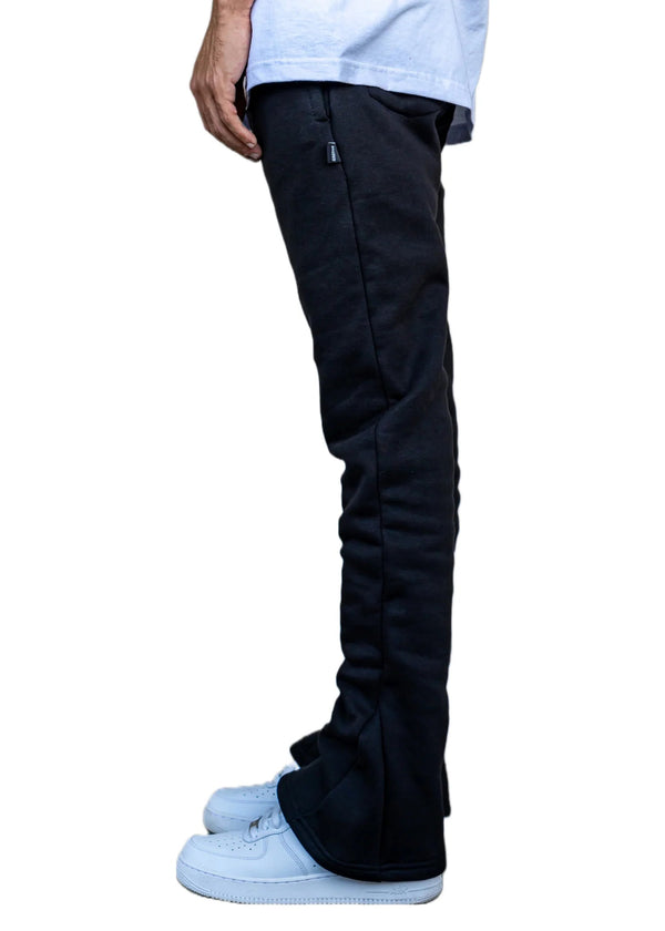 Ninefive (Black Essentials Stacked Sweatpants)