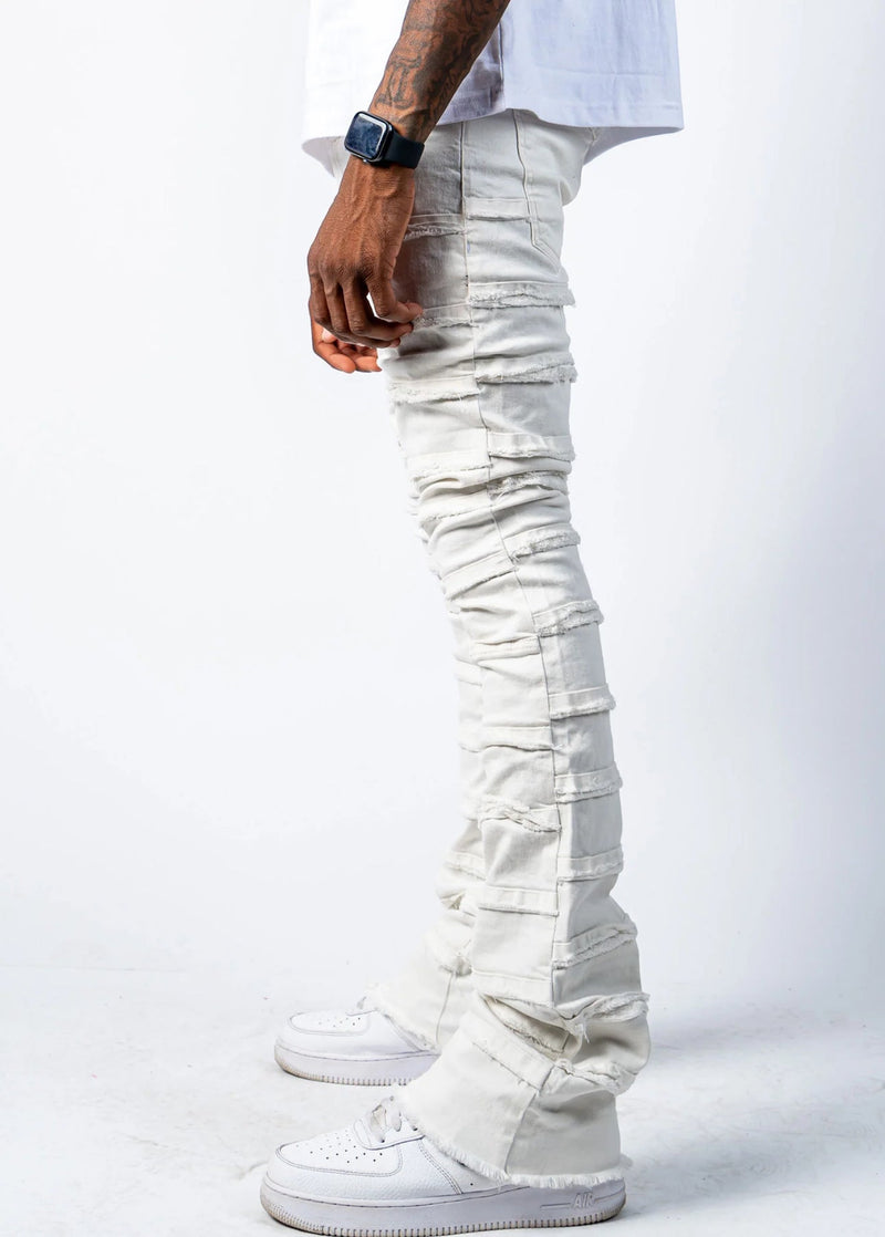 Ninefive (Parker white stacked flare jean)