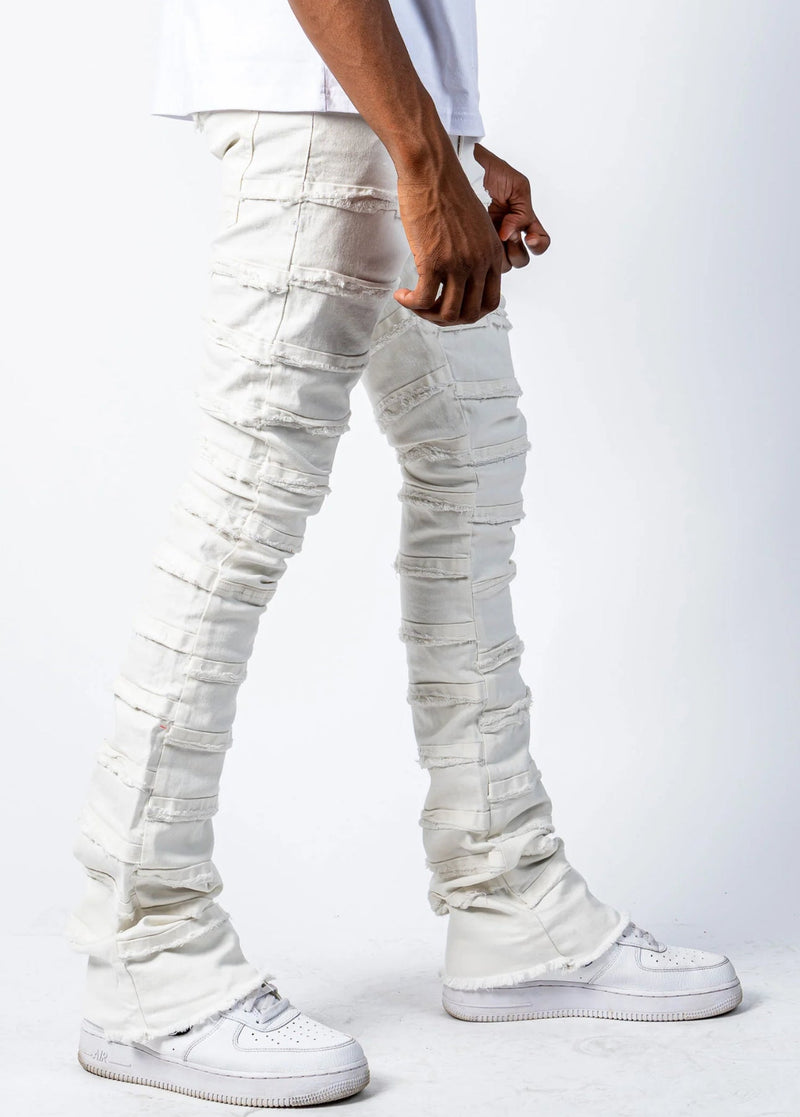 Ninefive (Parker white stacked flare jean)