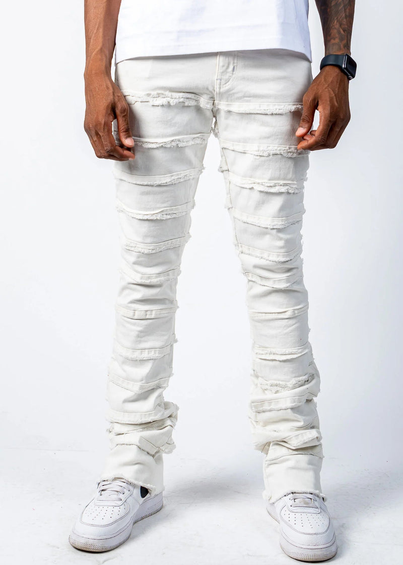 Ninefive (Parker white stacked flare jean)