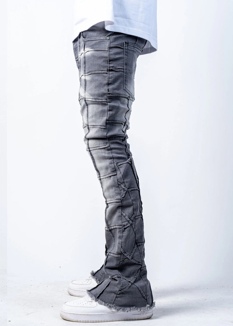 ninefive (Reves Grey Stacked Jean)