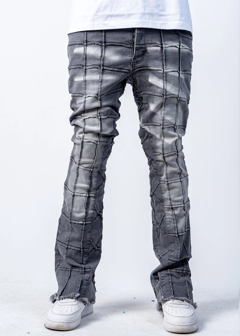 ninefive (Reves Grey Stacked Jean)