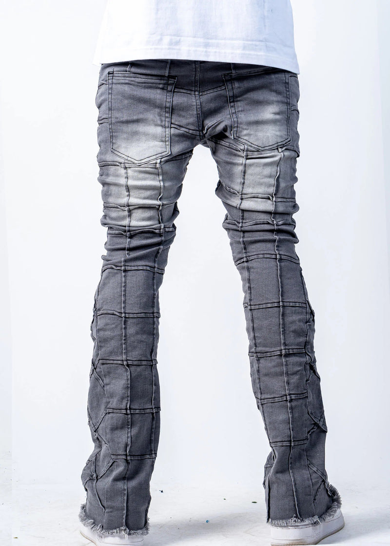 ninefive (Reves Grey Stacked Jean)